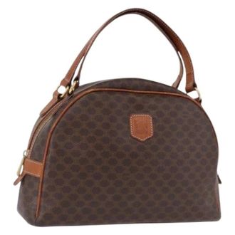 Celine Pre-owned Vintage Hand Bag - Dames - Vintage Handtas - Bruin - ONE Size - Leer - Vintage