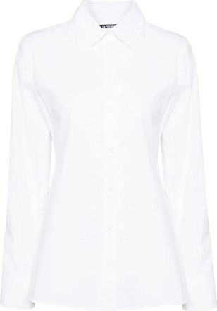 Jacquemus Les Sculptures Blouse - Dames - Overhemden - Wit - XS - Katoen - Overhemden