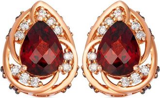Le Vian Ladies Crembrule Earrings set in 14K Strawberry Gold