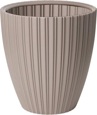 OEM Maceta - Garden Id - Elegante - 40 X 42 Cm - Para Jard&iacute;n, Balcones O Interiores - Taupe