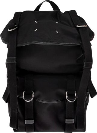 Maison Margiela Zaino con Logo - - Bags - unisex - Nero - ONE SIZE
