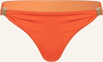 Heidi Klein Womens Bikini Bottom In Orange