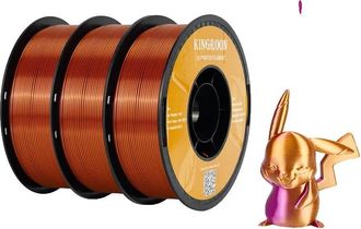 OEM Filamento Pla De Seda Bicolor, 1,75 Mm De Di&aacute;metro, 3 Kg De Peso Por Paquete