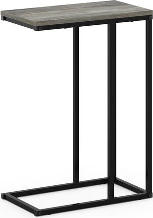 Furinno Camnus Modern Living Sofa Side Table, French Oak Grey