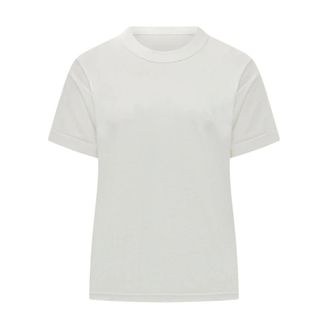 Yohji Yamamoto Heren, Tops, Wit, Maat: 2XL Katoen
