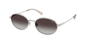 Polo Ralph Lauren PH3162 90018G Mens Sunglasses Silver Size 53