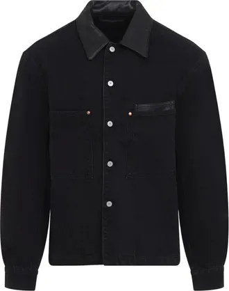 Christophe Lemaire Sovracamicia da lavoro - - Jackets - Uomo - Nero - L