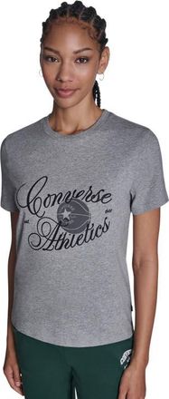 Converse Athletics Script T-Shirt in Vintage Grey Heather at Nordstrom, Size X-Small