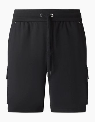 Moose Knuckles Mens HARTSFIELD JERSEY SHORTS - Black - Size: 33/32/32
