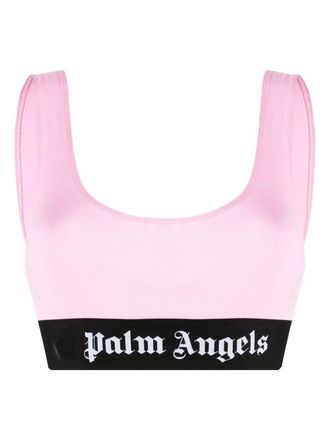 Palm Angels Bh met logoband - Roze