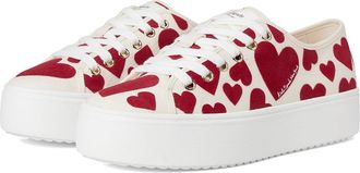 Kate Spade New York Serve Lace Up Sneakers Womens Cold Weather Boots Red : 10.5 M, Canvas