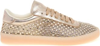 Back70 Back70, Schoenen, Dames, Grijs, 37 EU, Leer, Smart Strass Sneaker