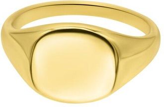 Adornia Adornia 14K Plated Signet Pinky Ring