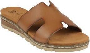 Good Choice Shoes Nellie Cutout Wedge Slide Sandal in Tan at Nordstrom Rack, Size 10