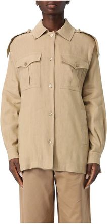 Alberta Ferretti Donna, Giacche, Beige, M, new
