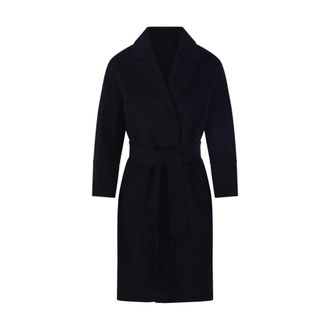 Max Mara Arona Jas - Dames - Jas met riem - Blauw - XS - Jassen