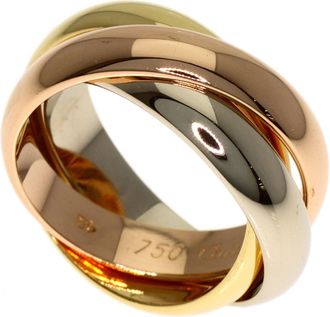 Cartier Yellow Gold (18K) Pink Gold (18K) White Gold (18K) Band Ring (Pre-Owned)