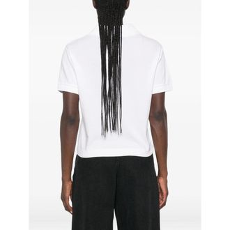 Sporty & Rich Cotton Polo - White