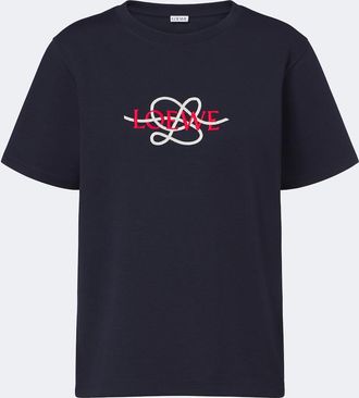 Loewe Logo cotton-blend jersey T-shirt