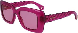 Lanvin LNV642S 654 Womens Sunglasses Pink Size 52