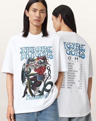 AllSaints Imagine Dragons Jester T-Shirt, Size: XS