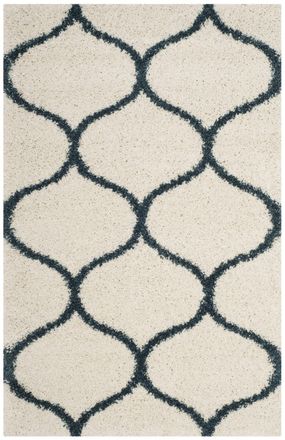 Safavieh Alfombra azul/beige 122 x 183 cm