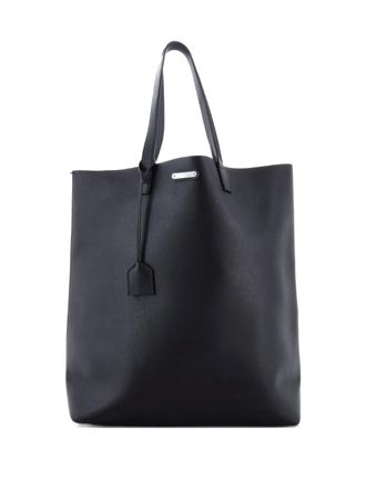 Saint Laurent Bold Leather Large tote bag - Nero