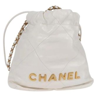 Chanel Borsa a secchiello vintage Pre-owned - - Pre-owned - Donna - Bianco - ONE SIZE