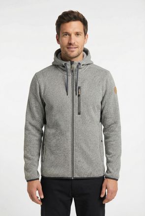 Icepeak Fleecejacke ICEPEAK MANAWA, Herren, Gr. XXL, light grau, Obermaterial: 100% Polyester, Jacken Fleecejacke