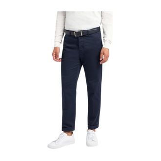 Brooks Brothers Slim Fit Double Twisted Cotton Chinos - male - Brooks Brothers - Chinos - Blue - W33 - Trousers
