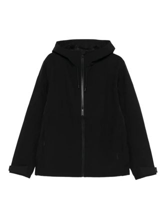 Rains hooded jacket - unisex - Fabric - S - Black