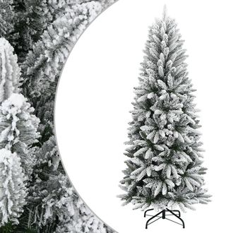 vidaXL &Aacute;rbol De Navidad Artificial Con Nieve Pvc Y Pe 150 Cm Vidaxl
