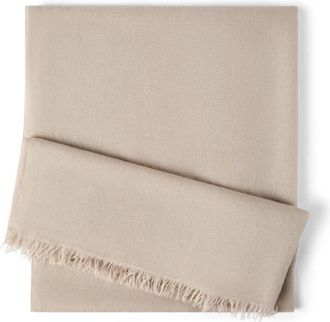 Brunello Cucinelli Cashmere and silk scarf in Beige at Nordstrom