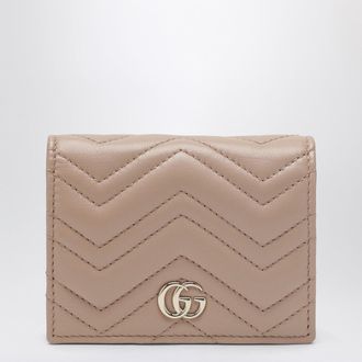 Gucci Small GG Marmont wallet in pale pink