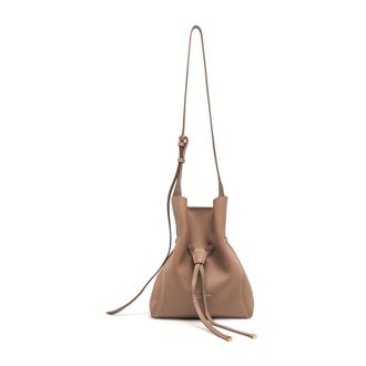 Gianni Chiarini Tassen, Dames, Beige, ONE Size, Leer, Sienna Bucket Bag