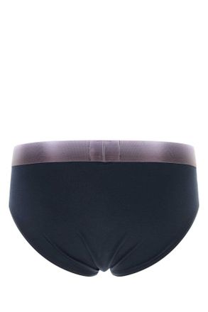 Emporio Armani Mens Midnight Blue Stretch Cotton Brief Ub102 Intimo