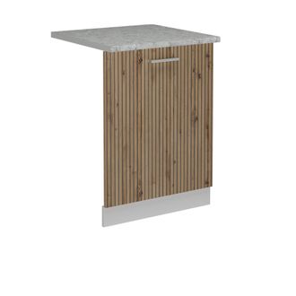 Vicco Tapa Del Lavavajillas R-line, Roble Artesanal, 60 Cm, Et M&aacute;rmol Vicco