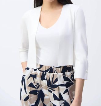 Joseph Ribkoff Sweater Shrug In Vanilla