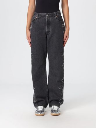 Levi's Jeans 501 Levis in denim con strass