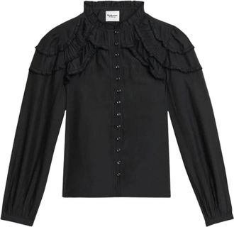 Isabel Marant Blusa Christa - Blouses & Shirts - Mujer - Negro - L