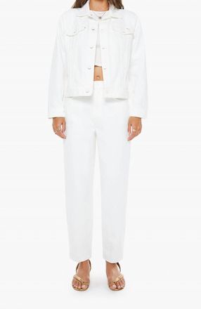Mother The Bruiser Jacket In White