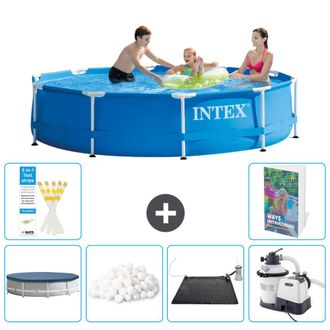 Intex Piscina Con Estructura Redonda - 305x76 Cm - 7-piezas S12