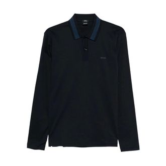 HUGO BOSS Hombre, Camisetas, Azul, Talla: S
