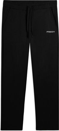 Freddy Pantaloni sportivi in cotone a gamba dritta