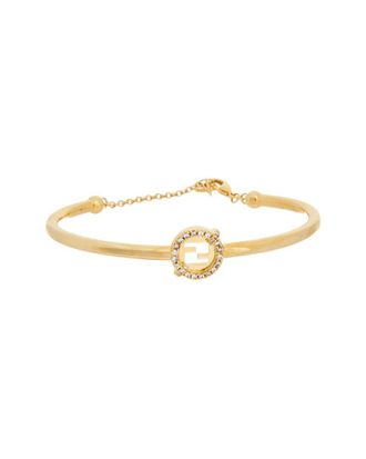 Fendi Fendi Ever Round Cz Bracelet