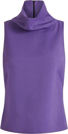 16Arlington Top met hoge hals - Paars