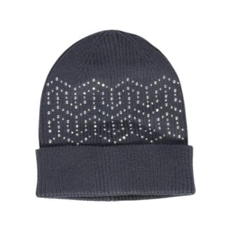 Pieces Schitterende Beanie Hat - Dames - Hoeden - Grijs - ONE Size - Accessoires