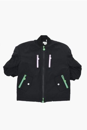 Stella McCartney Padded Utility Bomber with Logo Band size 4 Y