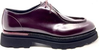 Franceschetti Platform Derby - Heren - Veterschoenen - Paars - 39 1/2 EU - Leer - Schoenen