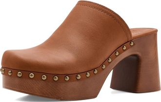 Frye and Co. Wylie Clogs Womens Shoes Saddle : 9.5 M, Faux Leather